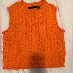 Vero Moda Bright Orange Sweater